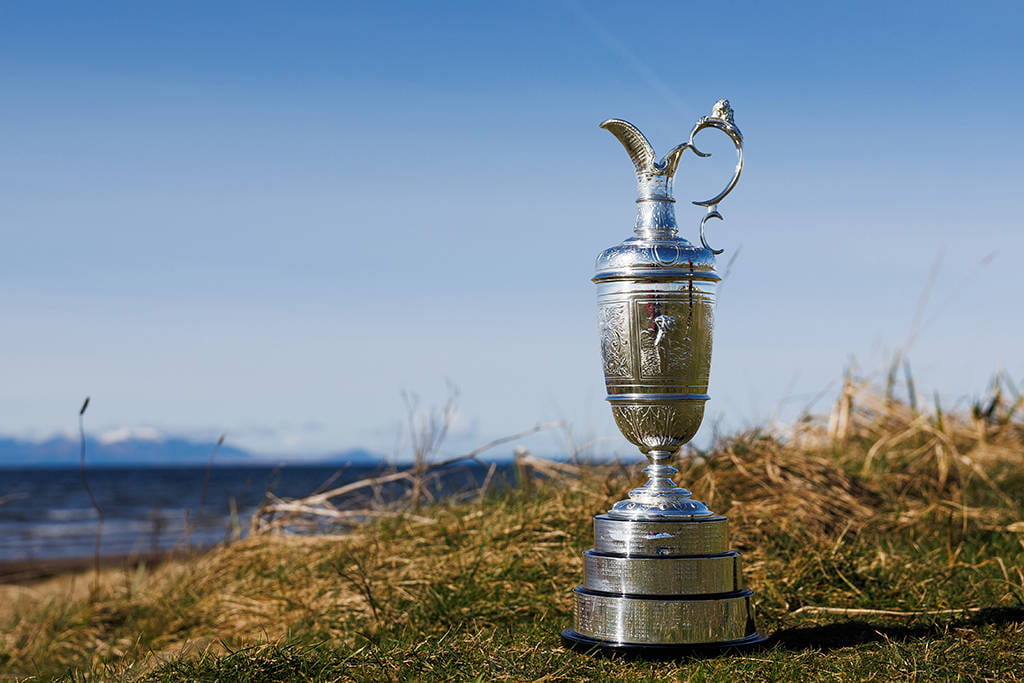 The Claret Jug at Royal Troon